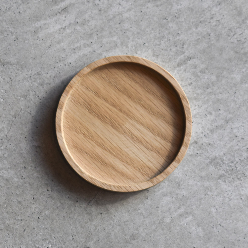 円形コースター（オーク）