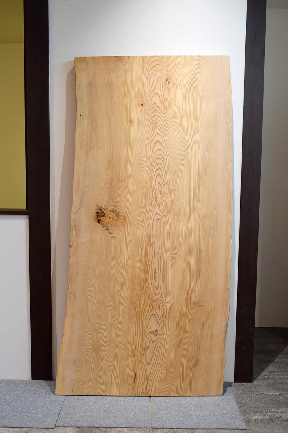 22OKZ9170/8 モミ 一枚板 一枚板ダイニングテーブル