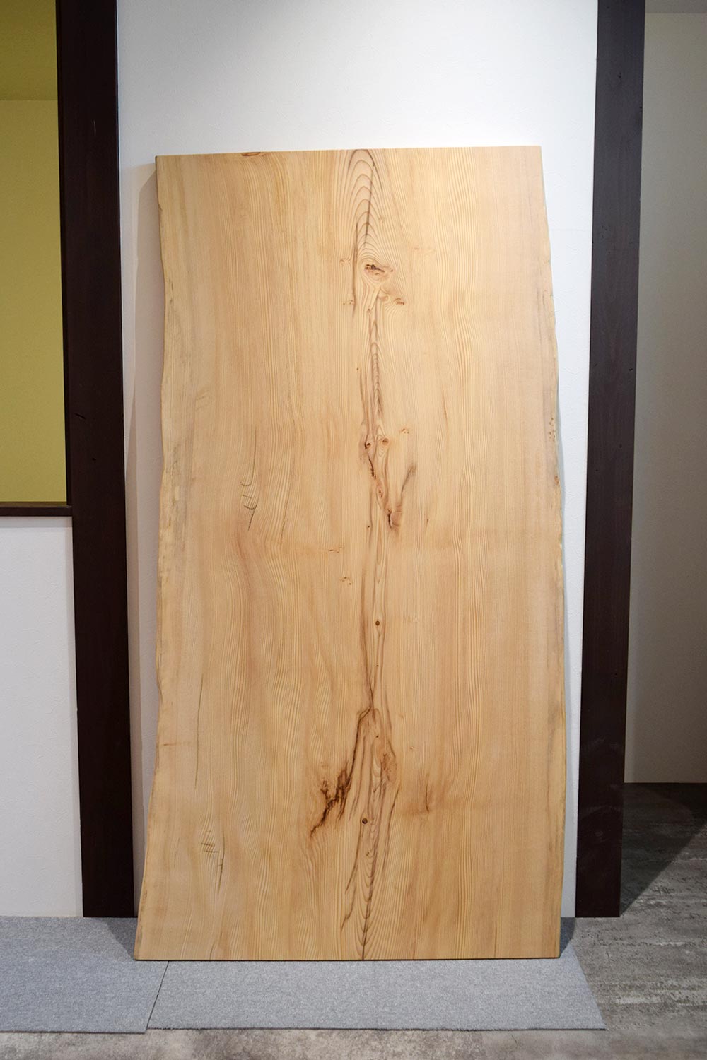 22OKZ9170/11 モミ 一枚板 一枚板ダイニングテーブル