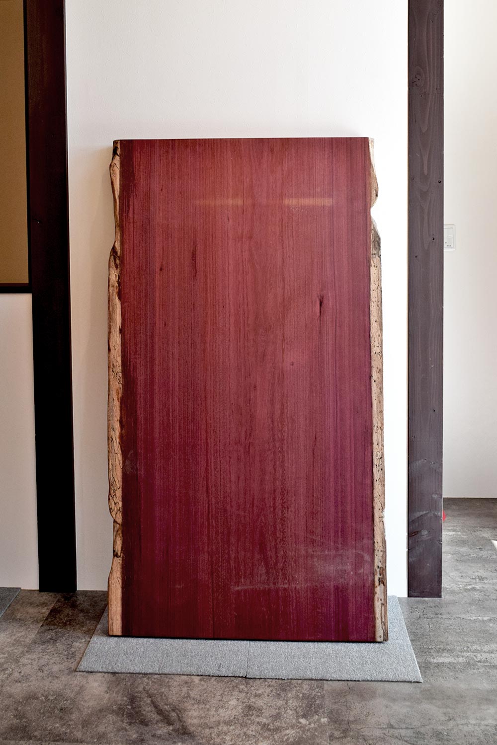 TMI181130/11 パープルハート 一枚板 一枚板ダイニングテーブル