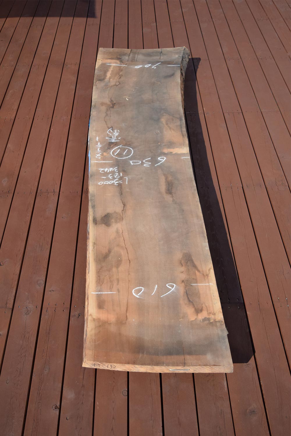 02USG1220/11 チェリー 一枚板 一枚板カウンター