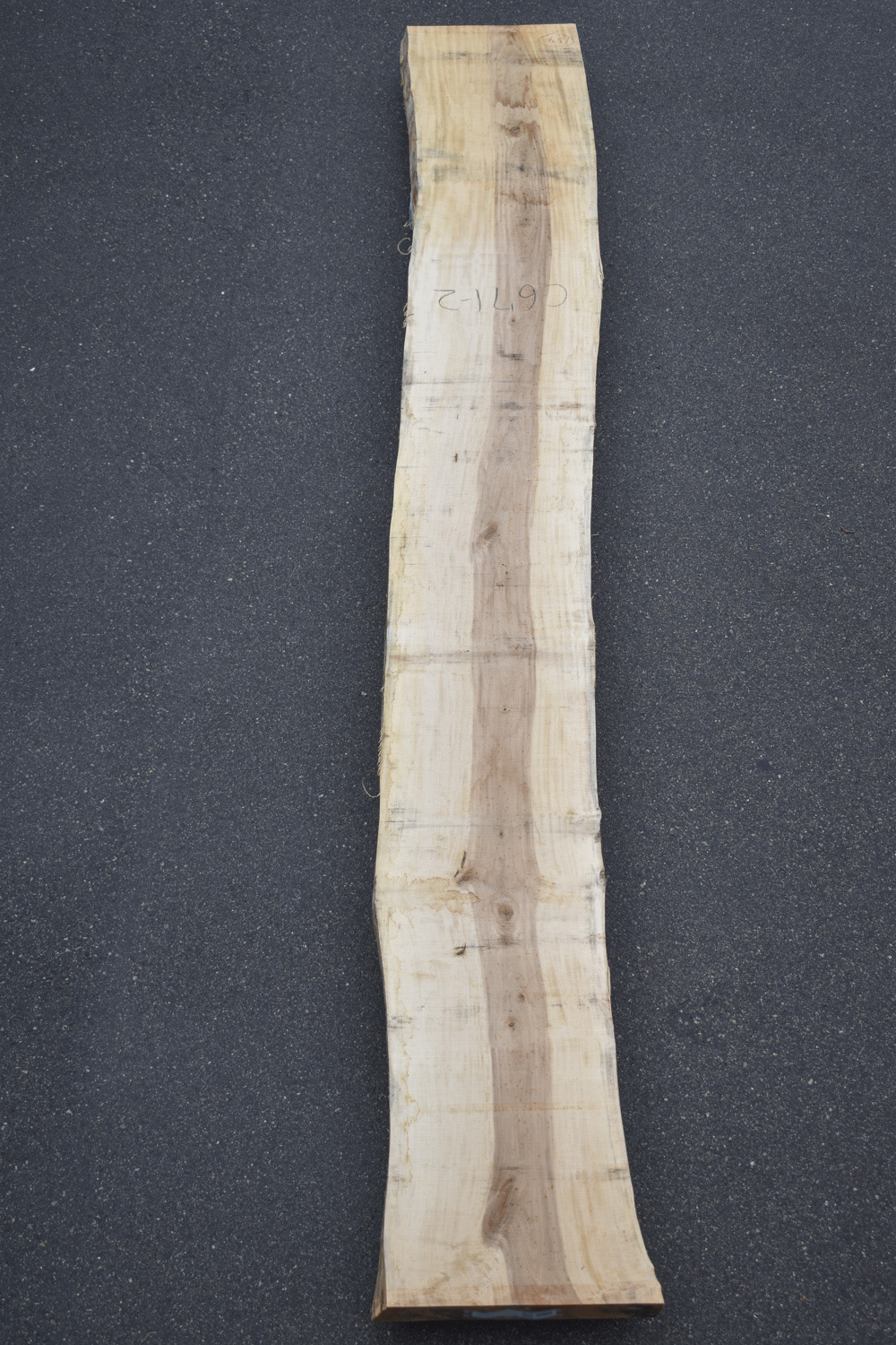 42IKF4221/12 栃 一枚板 一枚板カウンター