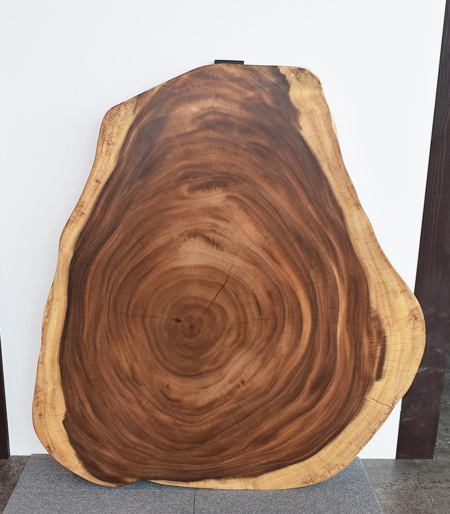 JYMMRB001/61 モンキーポッド 一枚板 一枚板リビングテーブル 一枚板ダイニングテーブル 一枚板輪切り