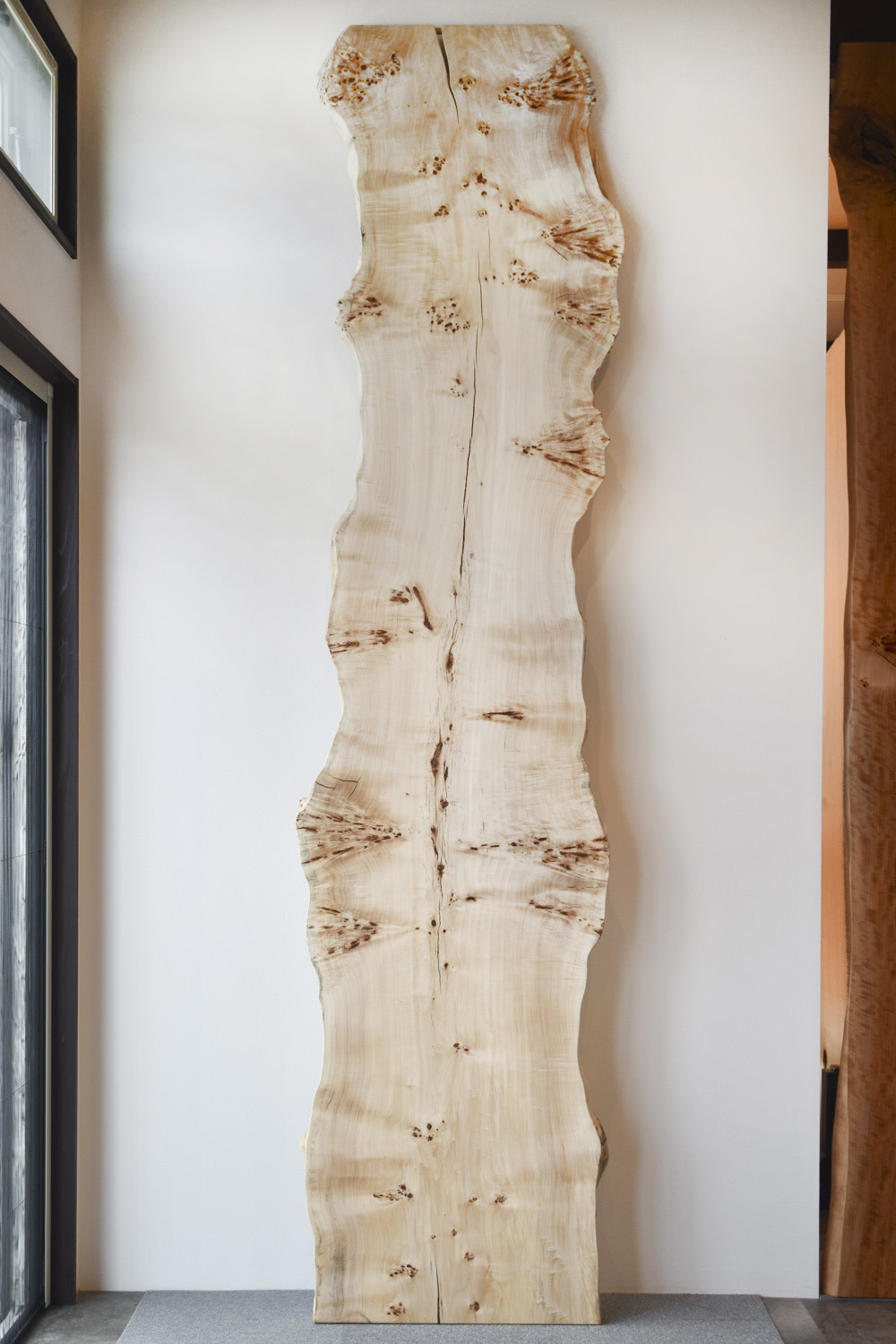 52MKE3102/5 ポプラ 一枚板 一枚板リビングテーブル 一枚板ダイニングテーブル