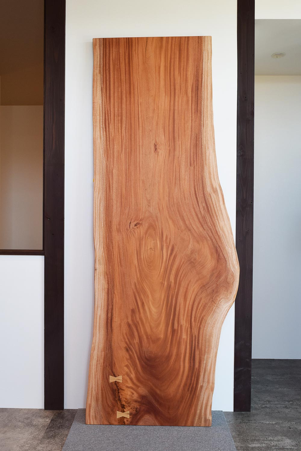 TMI181130/20 マホガニー 一枚板 一枚板ダイニングテーブル