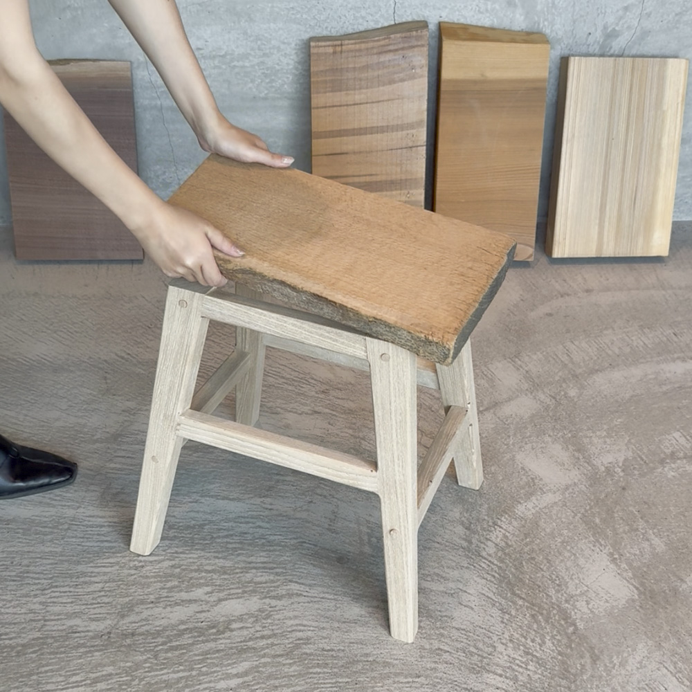 手作りスツールワークショップ ワークショップ | 天然木材工房 村上一枚板