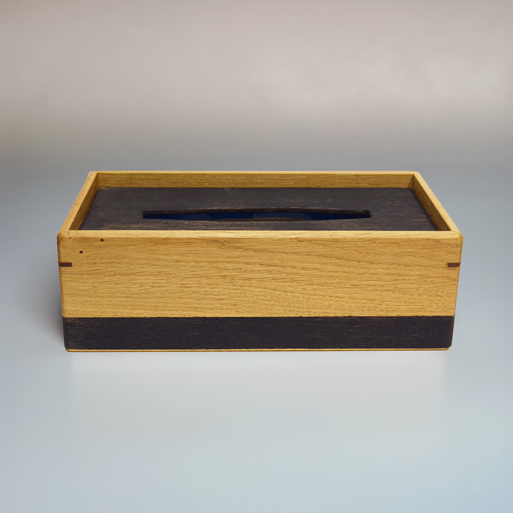 ティッシュボックス（黒）