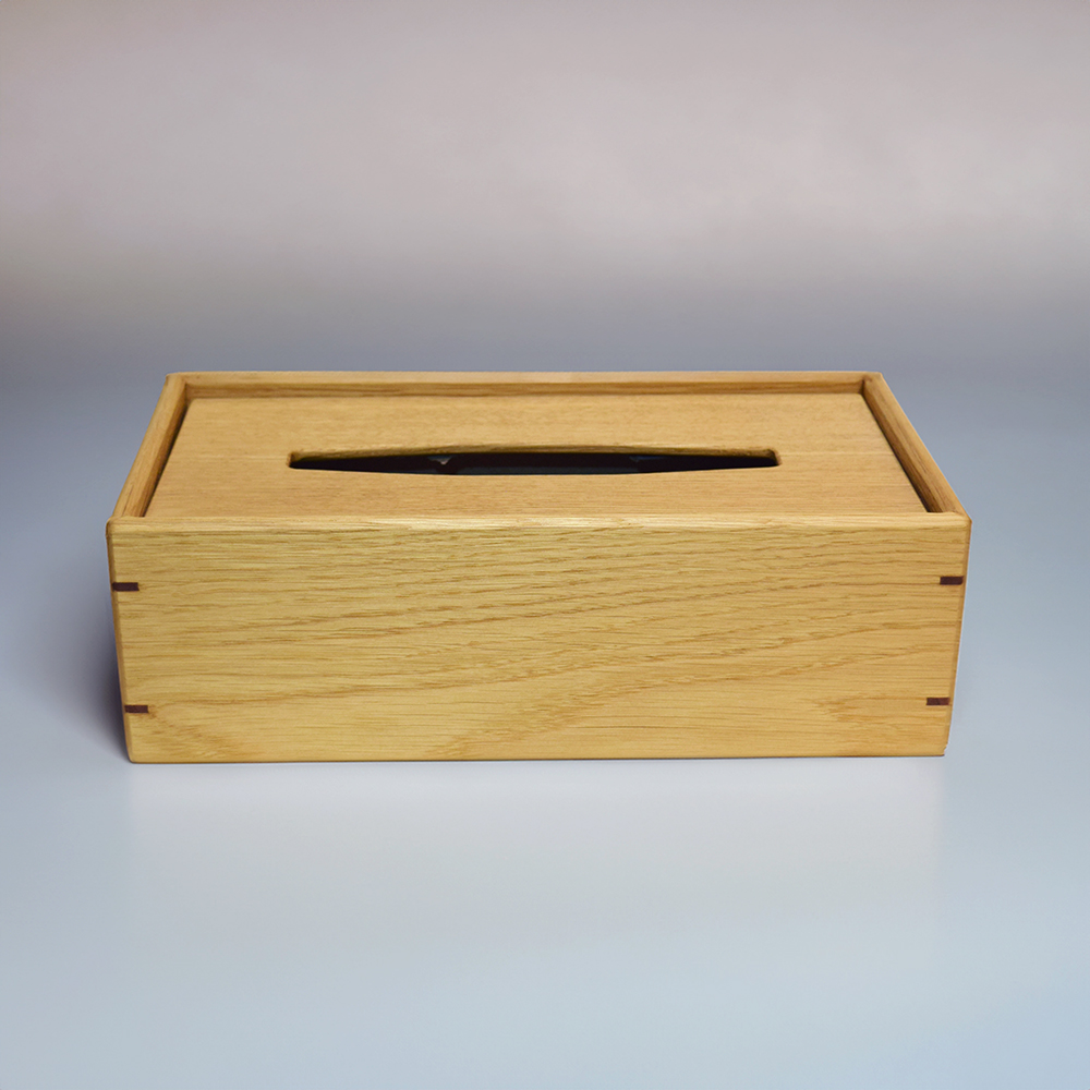 ティッシュボックス（白）