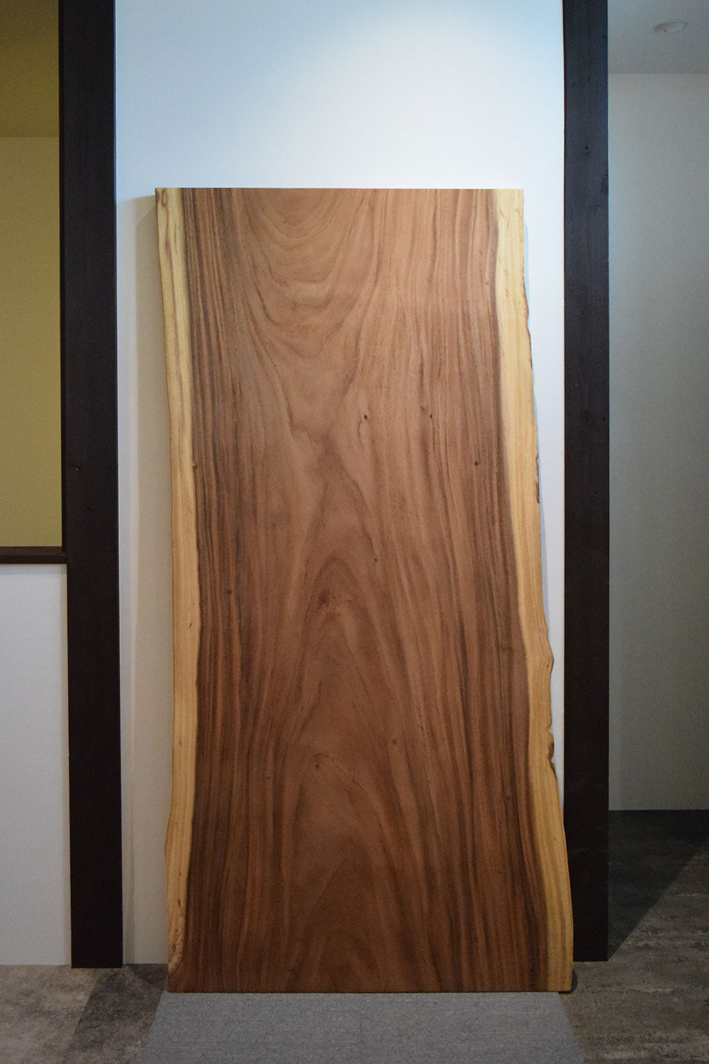 KMM190329/43 モンキーポッド 一枚板 一枚板ダイニングテーブル