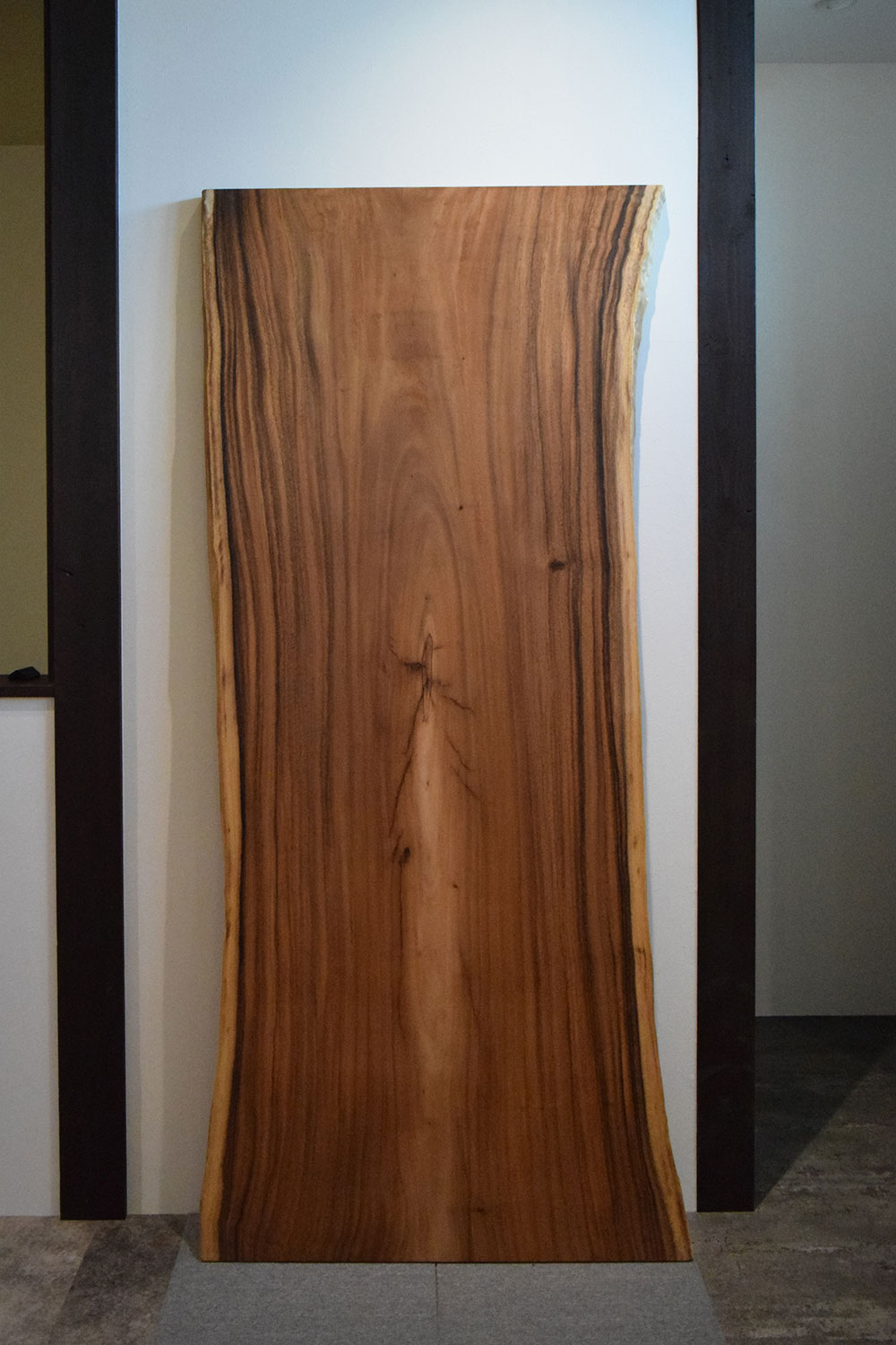 KMM190329/47 モンキーポッド 一枚板 一枚板ダイニングテーブル