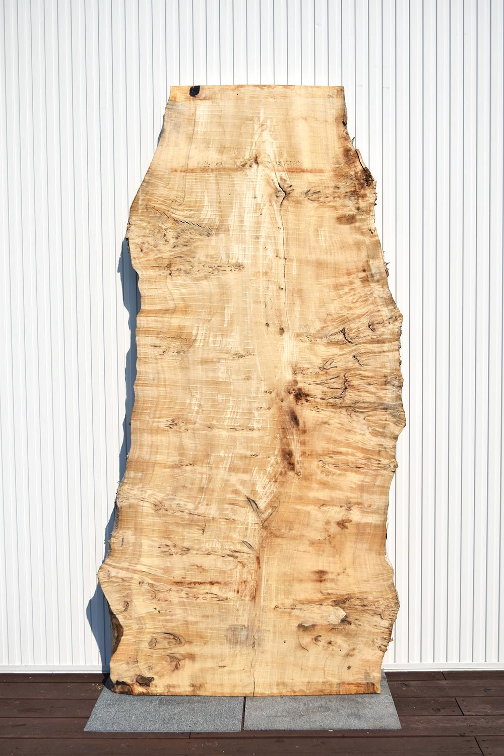 23TGM2470/3 ポプラ 一枚板 一枚板ダイニングテーブル