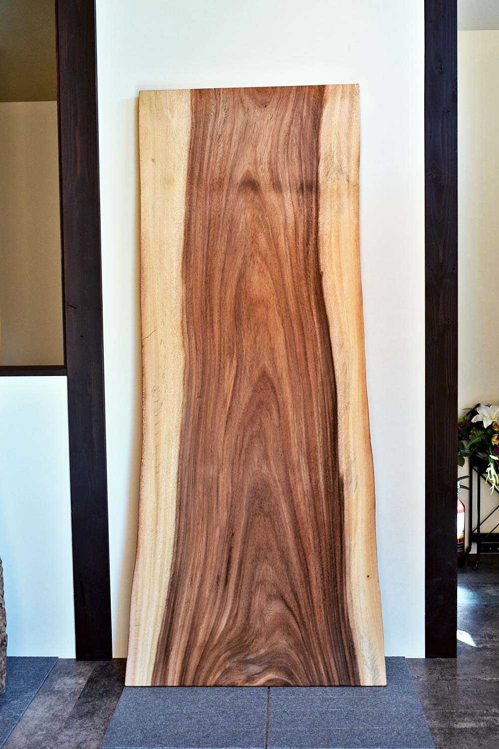 KMM190329/70 モンキーポッド 一枚板 一枚板ダイニングテーブル