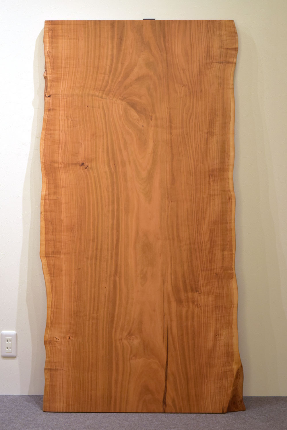 91USG9190/10 山桜 一枚板 一枚板ダイニングテーブル