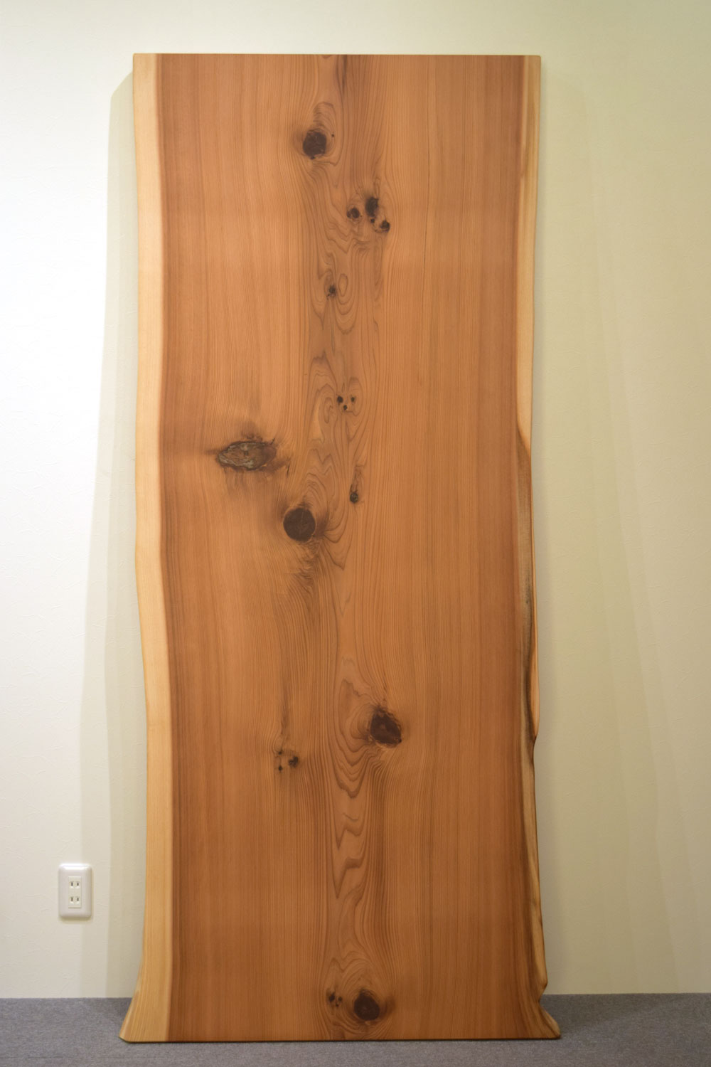 TGMM/3390 杉 一枚板 一枚板ダイニングテーブル