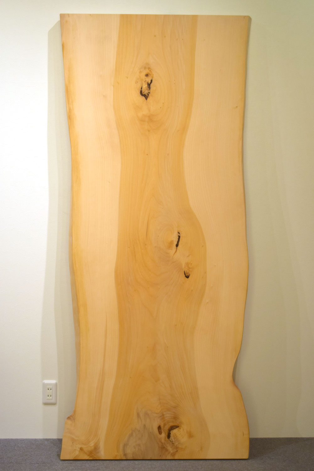 19USG7150/9 イチョウ 一枚板 一枚板ダイニングテーブル