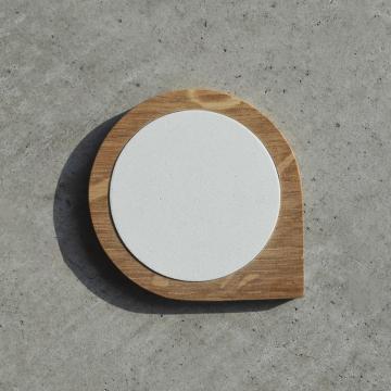 gd0077 珪藻土コースター小（オーク）