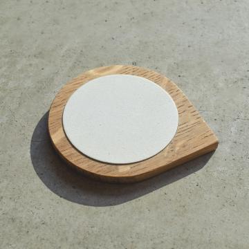 gd0077 珪藻土コースター小(オーク) 雑貨 コースター