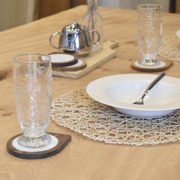 gd0078 珪藻土コースター小（ウォールナット） 雑貨 コースター