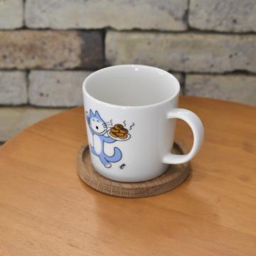 gd0084 円形コースター（オーク） 雑貨 コースター