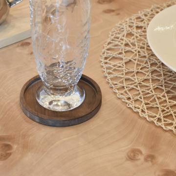 gd0085 円形コースター（ウォールナット） 雑貨 コースター