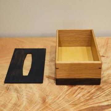 gd0013 ティッシュボックス（黒） 雑貨 その他雑貨