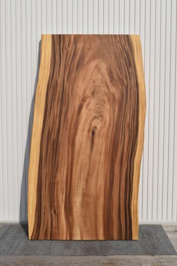 KMM190329/3 モンキーポッド 一枚板 一枚板ダイニングテーブル