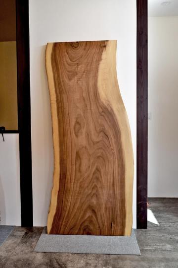 KMM190329/54 モンキーポッド 一枚板 一枚板ダイニングテーブル