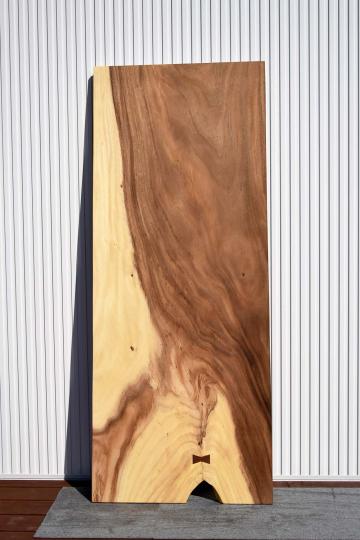 JYMMRB001/5 モンキーポッド 一枚板 一枚板ダイニングテーブル