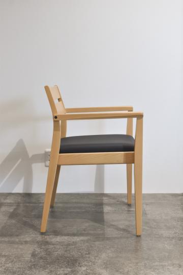 CHAIR-002CL/BK CHAIR-002 クリア ※コントラクトユース 椅子 村上一枚板オリジナル