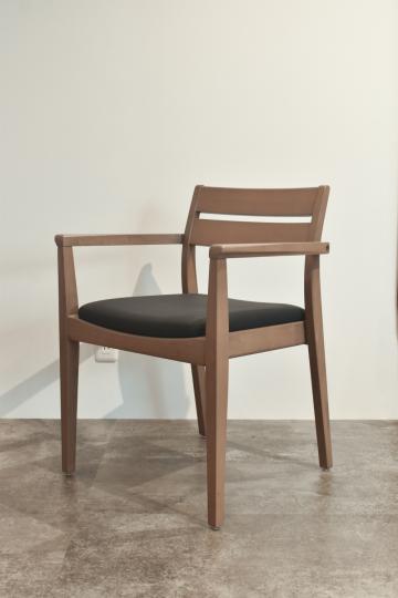 CHAIR-002BR/BK CHAIR-002 ブラウン ※コントラクトユース 椅子 村上一枚板オリジナル