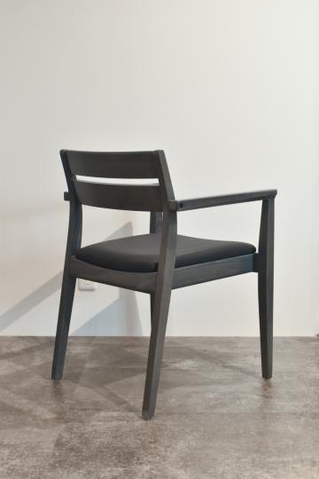 CHAIR-002GY/BK CHAIR-002 グレー ※コントラクトユース 椅子 村上一枚板オリジナル