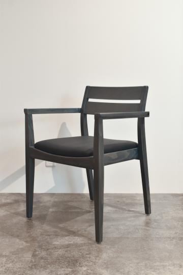 CHAIR-002GY/BK CHAIR-002 グレー ※コントラクトユース 椅子 村上一枚板オリジナル