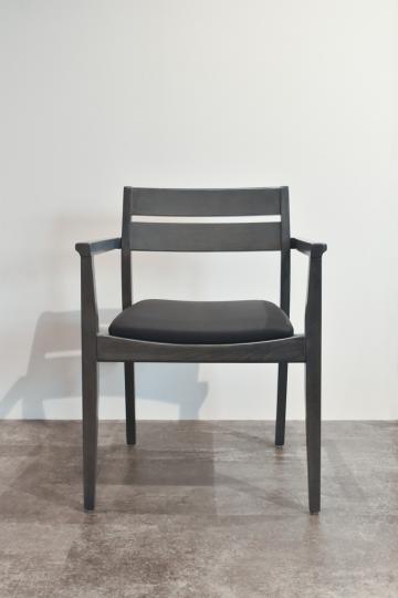 CHAIR-002GY/BK CHAIR-002 グレー ※コントラクトユース 椅子 村上一枚板オリジナル