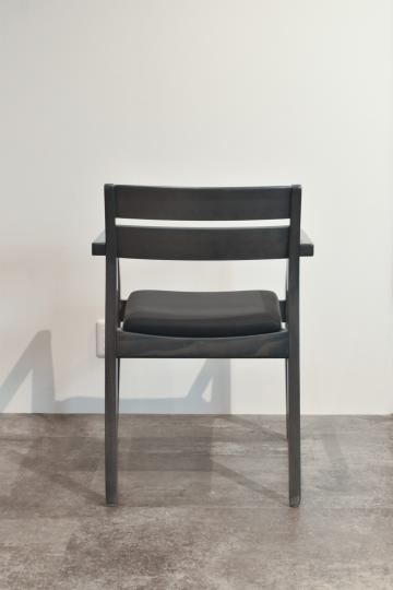 CHAIR-002GY/BK CHAIR-002 グレー ※コントラクトユース 椅子 村上一枚板オリジナル