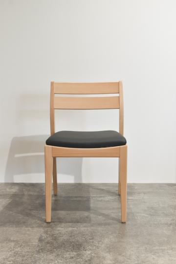 CHAIR-001CL/BK CHAIR-001 クリア ※コントラクトユース 椅子 村上一枚板オリジナル