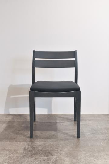 CHAIR-001GY/BK CHAIR-001 ブラック ※コントラクトユース 椅子 村上一枚板オリジナル
