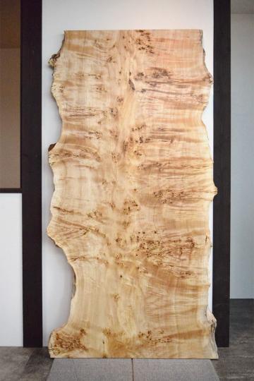 ポプラ 一枚板 一枚板ダイニングテーブル | 天然木材工房 村上一枚板