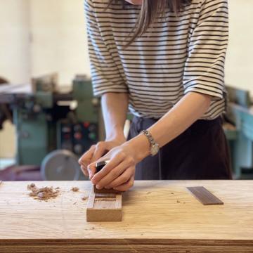 ws001 鉋で作る栞作り ワークショップ