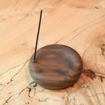 gd0061 お香立て（ウォールナット） 雑貨 その他雑貨