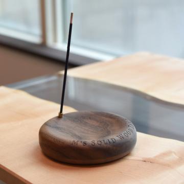 gd0061 お香立て（ウォールナット） 雑貨 その他雑貨