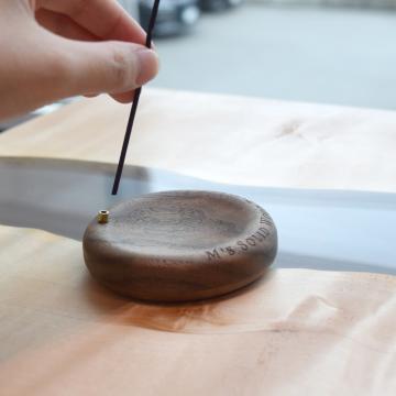 gd0061 お香立て（ウォールナット） 雑貨 その他雑貨