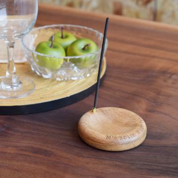 お香立て（オーク） 雑貨 その他雑貨 | 天然木材工房 村上一枚板