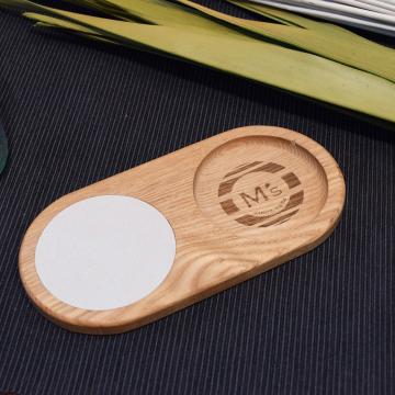 gd0051 珪藻土コースター（オーク） 雑貨 コースター