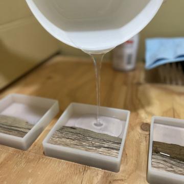 ws001 手作りレジンコースターワークショップ ワークショップ