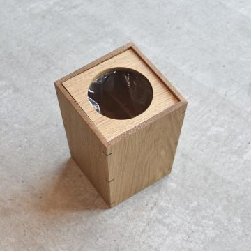 gd0089 ダストボックス(ウォールナット) 雑貨 トレイ・箱物