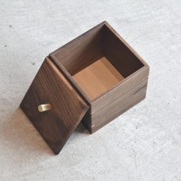 gd0090 トイレットペーパーケース(ウォールナット) 雑貨 トレイ・箱物