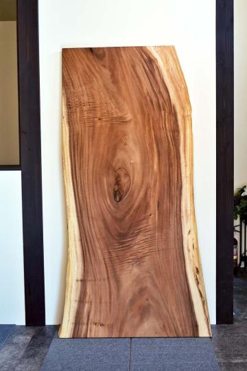 モンキーポッド 一枚板 一枚板ダイニングテーブル | 天然木材工房 村上