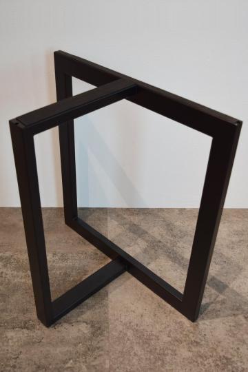 TL2 T字細鉄脚（2個セット） テーブル脚 T字脚