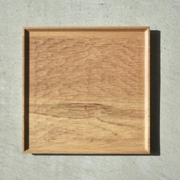 gd0087 スタッキングトレー（オーク・なぐり加工）