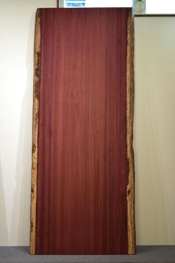 TMI181130/10/2 パープルハート 一枚板 一枚板ダイニングテーブル